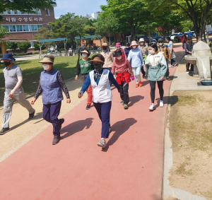 수성구 보건소 ‘1일 7500보 건강 걷기 챌린지’