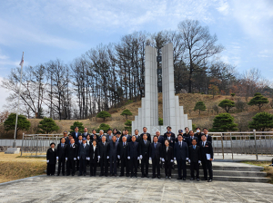 경북도 보훈단체협의회, 봉화군 충혼탑 합동 참배