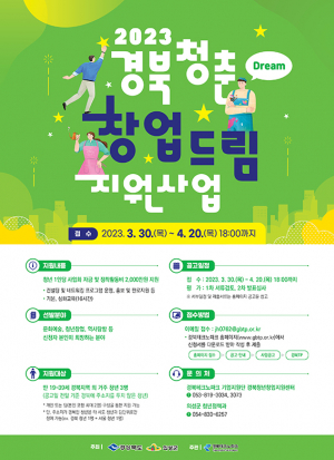 의성군, 2023년 청년창업 지원사업 참여자 모집 
