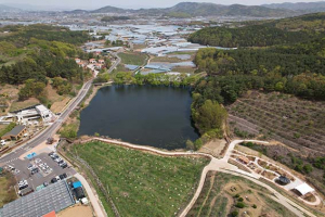경산 반곡리 농촌다움복원사업 조경공사 준공