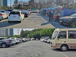 경주시, 황성공원 무허가 포장마차촌 충돌 없이 모두 철거