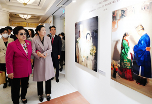 한학자 총재 성탄 80주년 기념 첫 행사 생애업적전시 개관식 개최