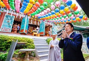 이병환 성주군수, 부처님 오신날 지역 사찰 방문