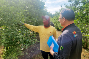 청송군, 외국인 계절근로자 근로여건 확인 등 점검 나서