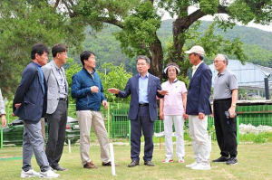 군위 삼국유사면 석산리 파크골프장 새단장 