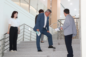 예천군 복합커뮤니티센터 현장 꼼꼼하게 점검