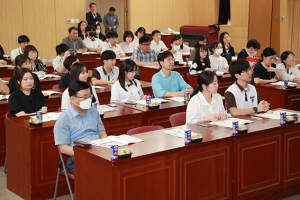 예천군민장학회, 출향 기업인 초청 청소년 해외연수 사전 설명회 개최
