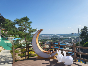 안동 신세동 벽화마을에 쌈지공원 조성
