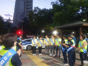 수성구의회, 고산지구대, 자율방범대 ‘묻지마 범죄’ 총력대응 합동순찰 실시