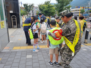 경산시, 초등학교 개학기 교통안전 캠페인 전개