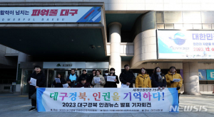 대구 시민단체 설문조사  '인권침해'갈수록 심각