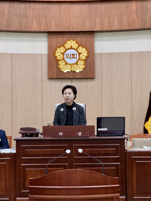 봉화군의회, 제262회 임시회 개회