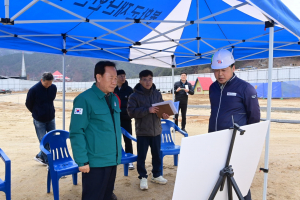 박현국 봉화군수, 현장행정에 ‘집중’