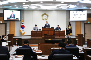 제300회 칠곡군의회 임시회 개회