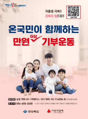 영천시, 저출생 극복 성금 이어져