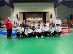 경북드론고 도민체전’ 씨름 군부 고등부 준우승