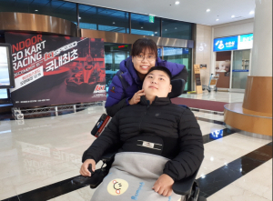 김소점씨의 평생 소원은 '반다비 체육관' 건립