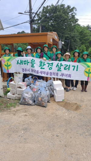 보덕동 새마을부녀회, 북군동 일대 환경정비