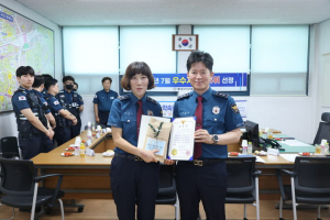 이승협 대구경찰청장 우수 지구대 표창