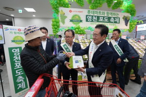 영천시 과일 특판행사 연속 완판 행진
