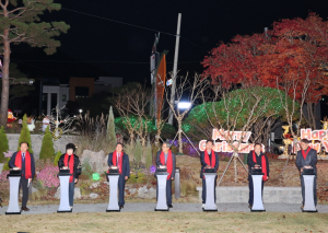 영양군 성탄트리 점등식···