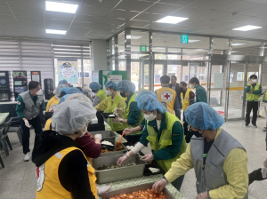 대구시교육청, 급식 봉사