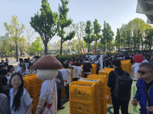 봉화군 농산물 공동브랜드 ‘햇살듬뿍’ 홍보 행사