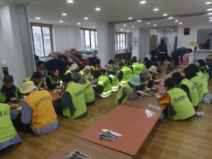 안동 구내식당, 급식 봉사