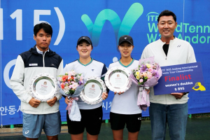 안동 테니스경기단 준우승