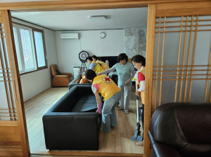 휴천2동 적십자봉사회 봉사