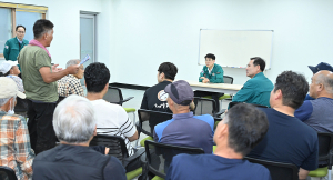 김정기 대구 행정부시장, 침수피해 현장 방문