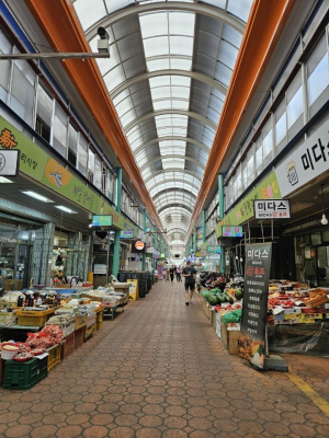 서구청, 신평리시장 환경개선 사업 마무리