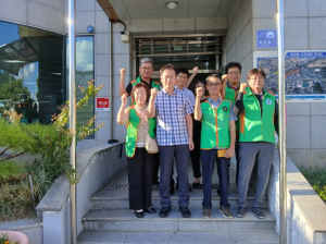 자율방재단 예찰 활동