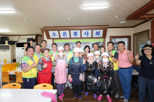 포항시의회, 오천무료급식소 봉사활동