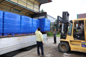 강릉시 가뭄 생수 지원