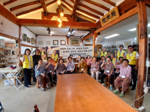 안동시 태화동 지사협 도자기 빚기 체험행사