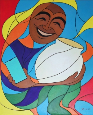 문경시 젊은 예술가들 달항아리展 전시