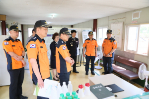 안동소방서 직원과 소통