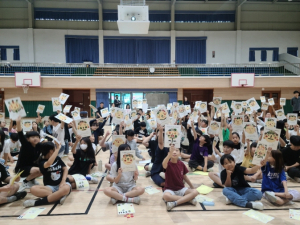 개진초등학교, 한글 이야기 온라인 원격 교육