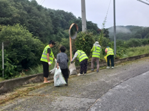 평은 용혈2리 환경 정화