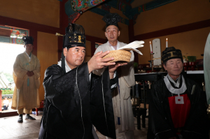 상주향교 추계 석전대제 봉행