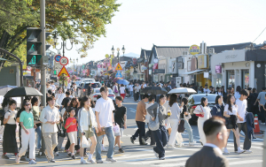 추석 연휴 경주 관광객 70만···도심 전역 활기