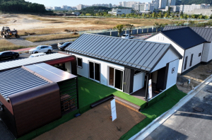 모듈러 주택 운영 시작