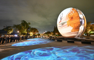 APEC 보문단지 '빛의 향연'