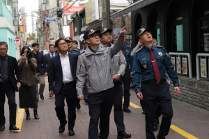 경찰, 핼러윈 데이 안전사고 예방 현장점검
