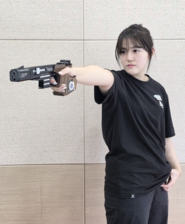 대구 남구청 곽나경 선수, 사격 국가대표 선발