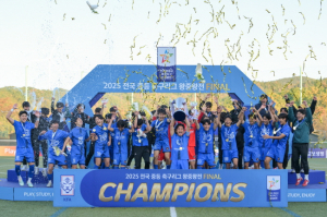 영덕 중등부 축구 강호 맹주 떠올랐다