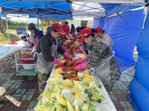 대송면 지사협 김장나눔