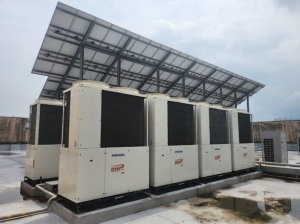 가스열펌프 배출가스 저감장치 사업 완료