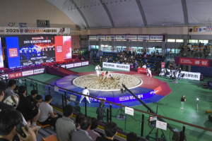 민속씨름 문경오미자 장사씨름대회 연다